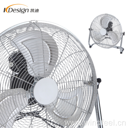 Low noise power outdoor floor fan 20 inch